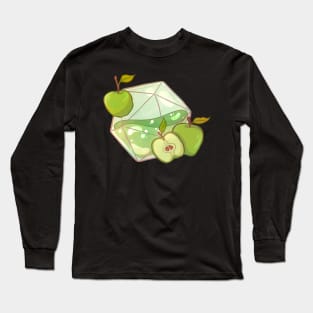 D20 Apple Tea Sticker Long Sleeve T-Shirt